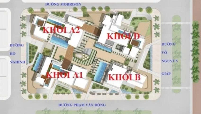 SLD1502 WYNDHAM SOLEIL 87.87m², 15 tầng, ngang 8.78m, dài 10m, giá 9.216 tỷ, Sơn Trà